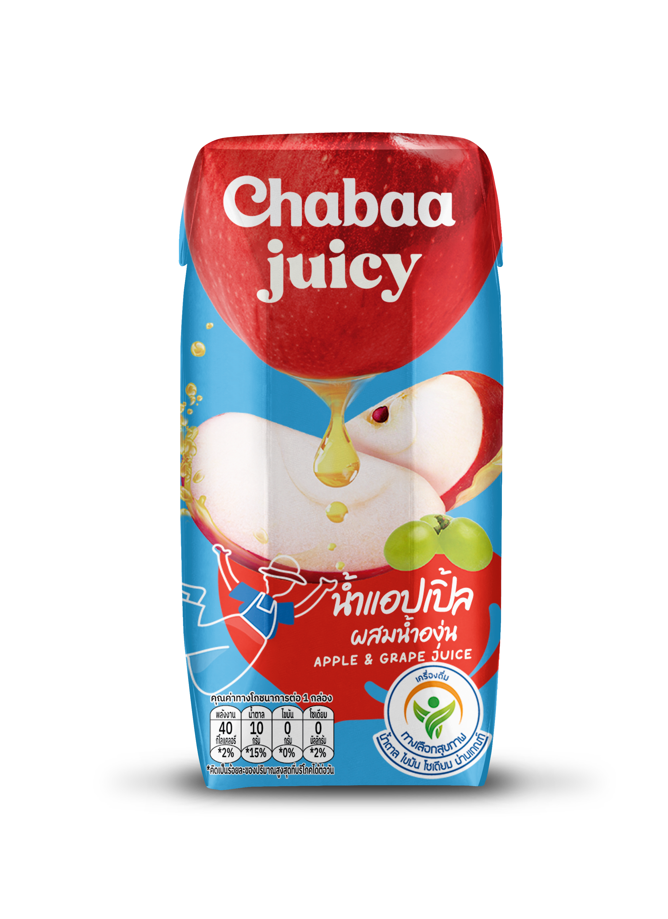 40% Apple & Grape Juice