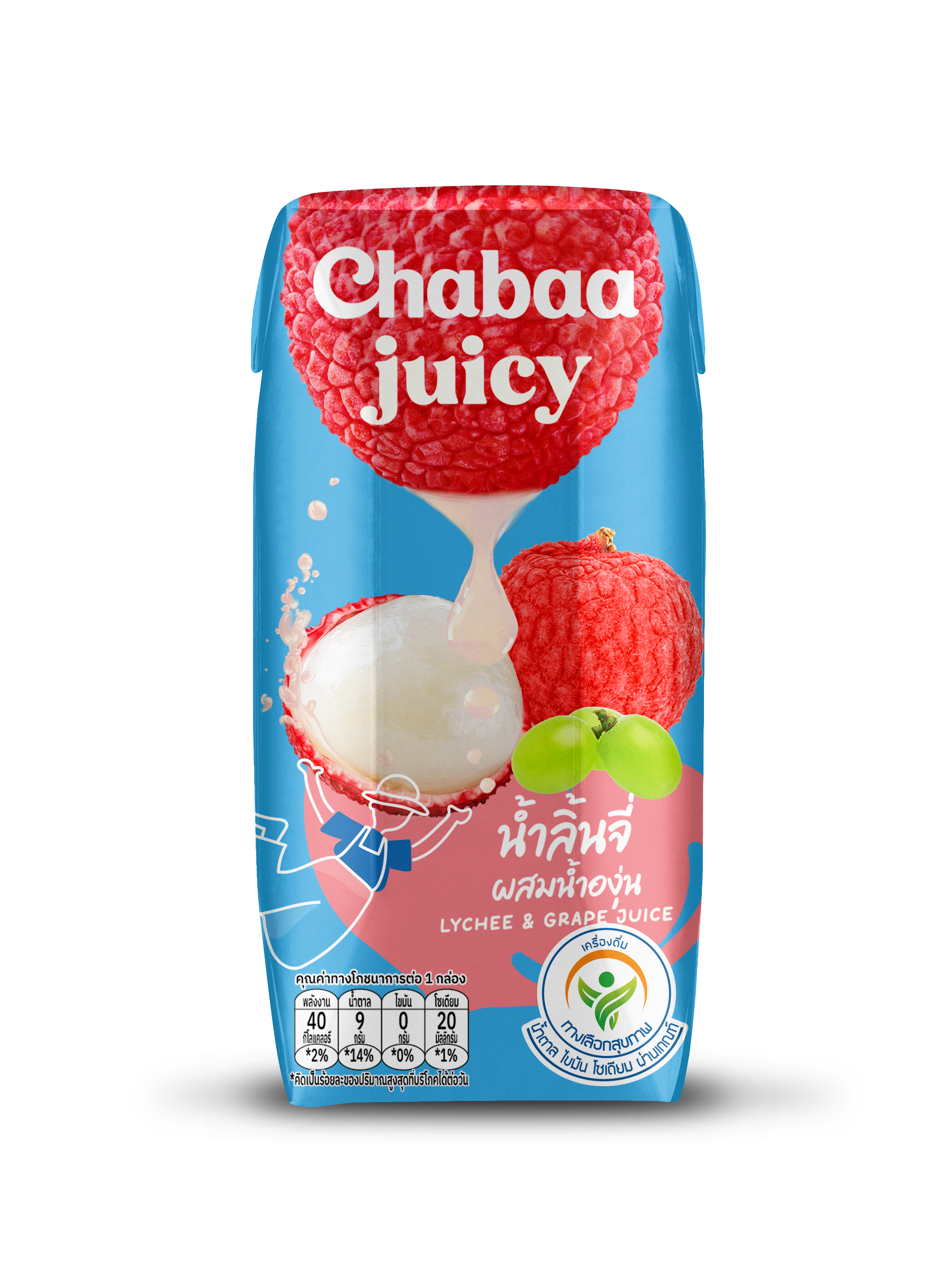 40% Lychee & Grape Juice